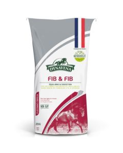 Dynavena: Visokovlaknasta dopunska hrana za konje Fib & Fib, 20 kg