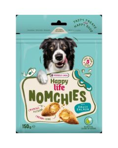 Happy Life: Hrskava poslastica sa krem punjenjem Nomchies, Losos, 150 gr