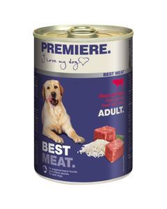Premiere: Konzerva za pse Adult Best Meat, 400 gr
