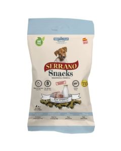 Mediterranean Natural: Poslastica za štence Serrano Snacks, 100 gr