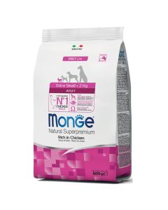 Monge: Hrana za pse minijaturnih rasa Daily Extra Small Adult, Piletina