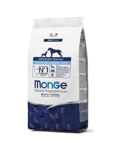 Monge Daily Line Hrana za štence i gravidne kuje Medium Starter Piletina