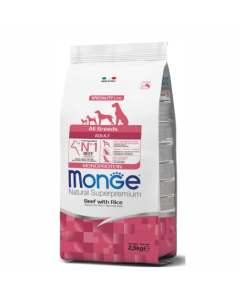 Monge: Hrana za odrasle pse All Breeds Adult, Govedina