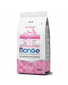 Monge: Hrana za odrasle pse All Breeds Adult, Svinjetina