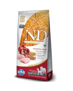 N&D Low Grain: Medium/Maxi Light, Piletina & Nar