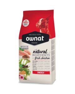 Ownat Classic: Hrana za aktivne pse Energy, 20 kg