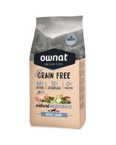 Ownat Just GF: Hrana za odrasle pse bez žitarica Adult, Jagnjetina, 14 kg