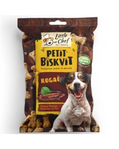 Little Chef: Poslastica za pse sa rogačem Petit Biskvit Rogač, 150 gr