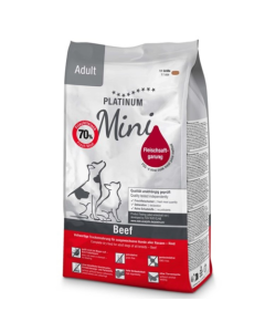 Platinum: Hrana za odrasle pse malih rasa Adult Mini, Govedina