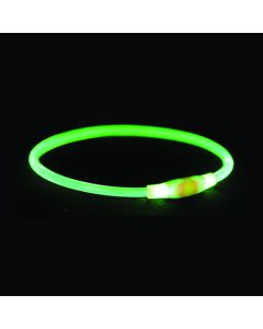 Trixie: Svetleća ogrlica sa USB-om Flash Light Ring, narandžasta