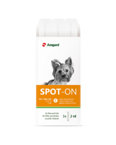Amigard: Preparat protiv buva i krpelja Small Dog 3 Spot On
