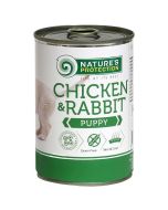 Nature’s Protection: Valžna hrana za štence Puppy, Piletina i Zečetina, 400 gr