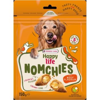 Happy Life: Hrskava poslastica sa krem punjenjem Nomchies, Govedina, 150 gr