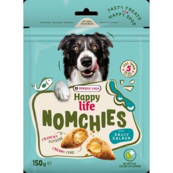 Happy Life: Hrskava poslastica sa krem punjenjem Nomchies, Losos, 150 gr