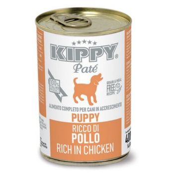 Kippy: Pašteta za štence Puppy Pate Piletina, 400 gr