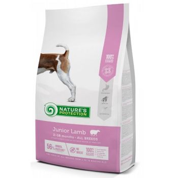 Nature`s Protection Super Premium: Hrana sa štence i mlade pse Junior All Breeds, Jagnjetina