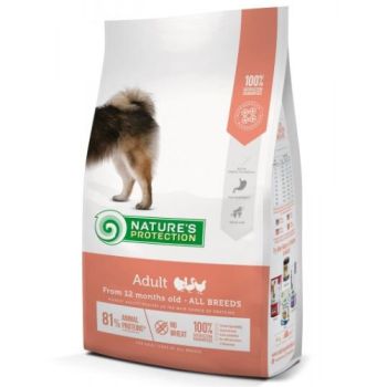 Nature's Protection: Hrana za odrasle pse Adult All Breeds, Piletina, 12 kg