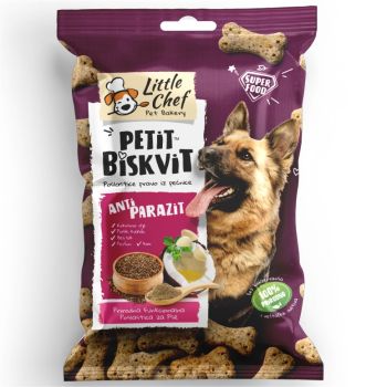 Little Chef: Poslastica protiv parazita Petit Biskvit Antiparazit, 150 gr